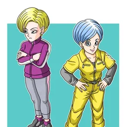 Bulma and Android 18's avatar